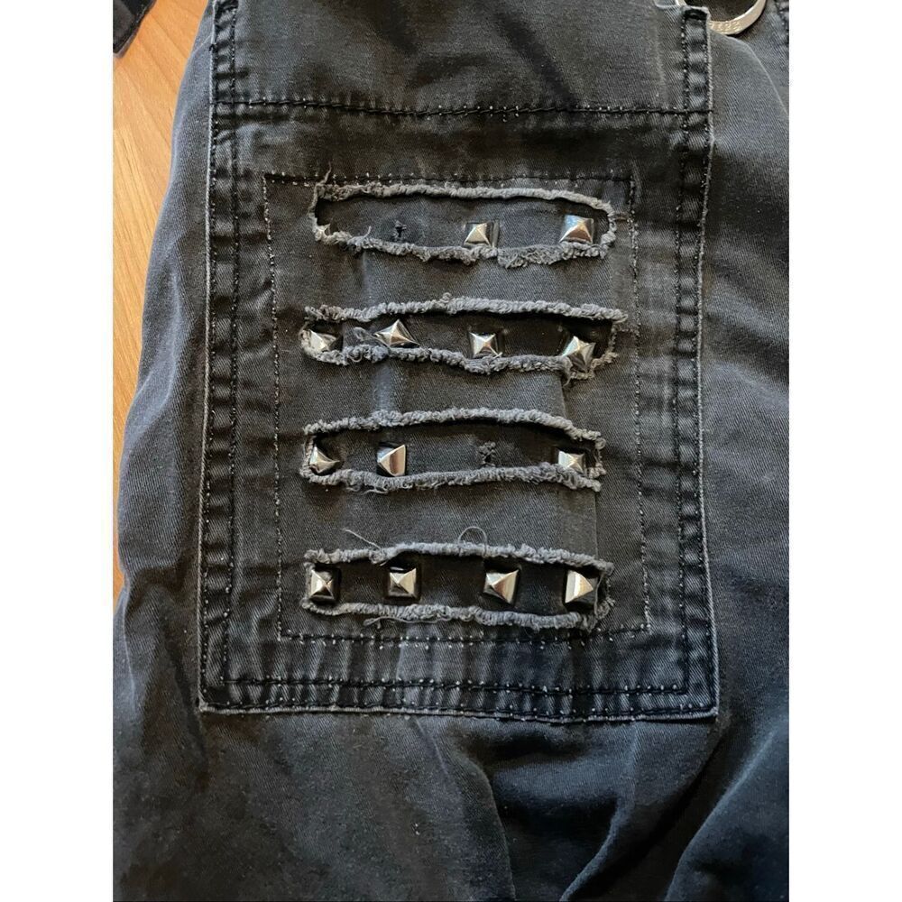 Tripp NYC Vintage Baggy Bondage Shorts Goth Unisex Size Small - Picture 12 of 15